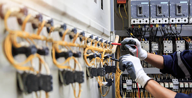 Professional Electrician technician working in Bentleyville, PA